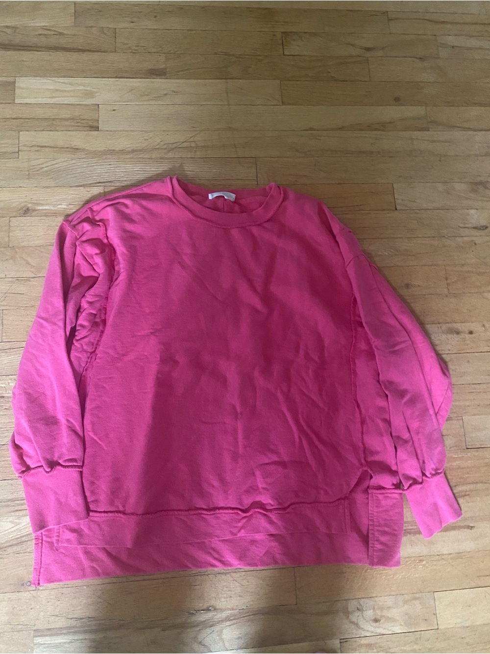 Zenana  great pink swestshirt!! Size L  /XL